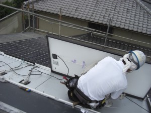 太陽光パネル設置工事１０